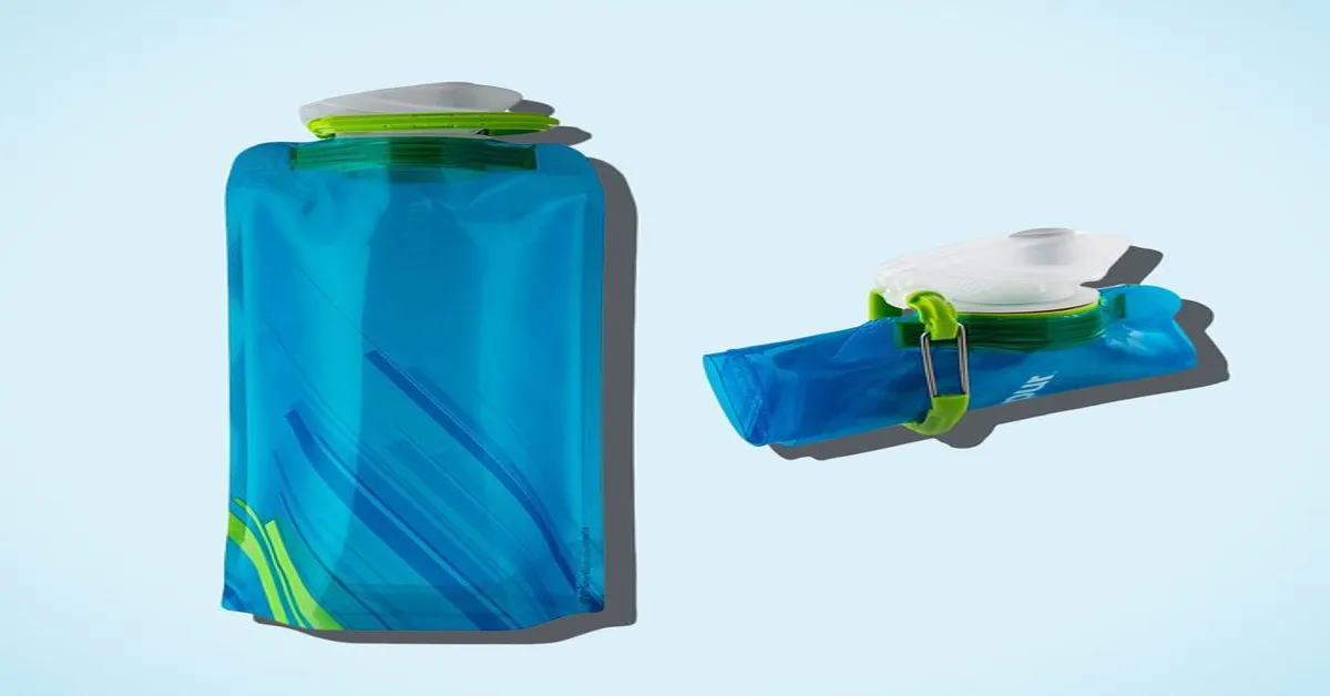 foldable water bottle with filter
