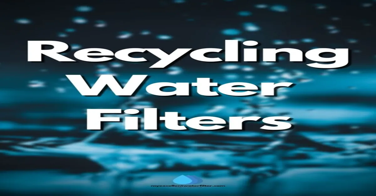 recycling zero water filters