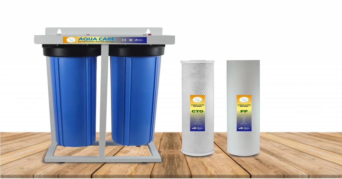 2 stage whole house water filter