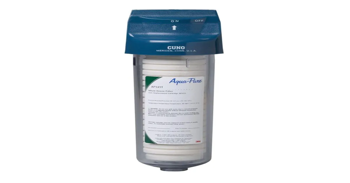 aqua pure whole house filtration system