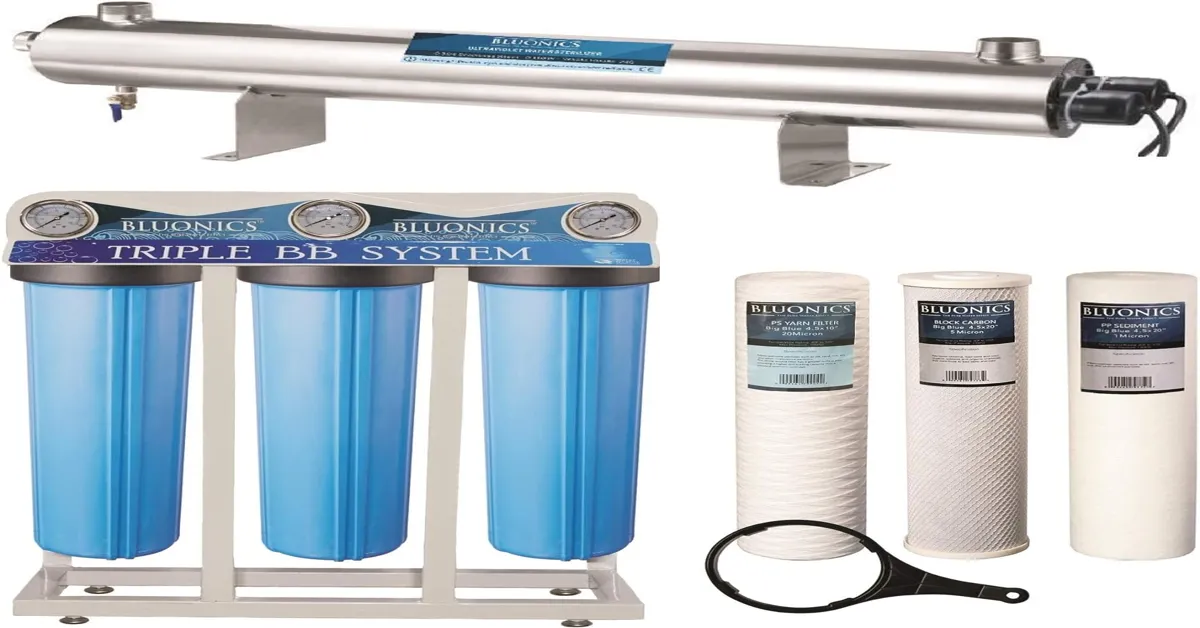 best uv whole house water filter