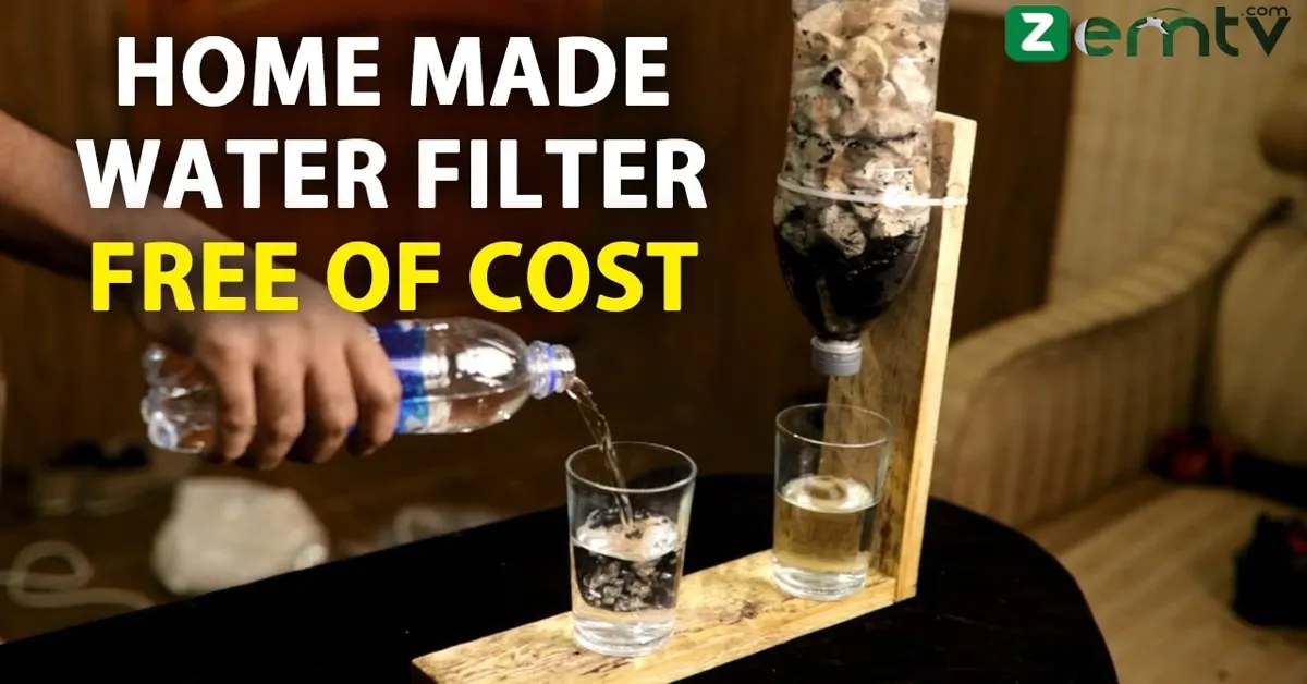 best way to filter water at home