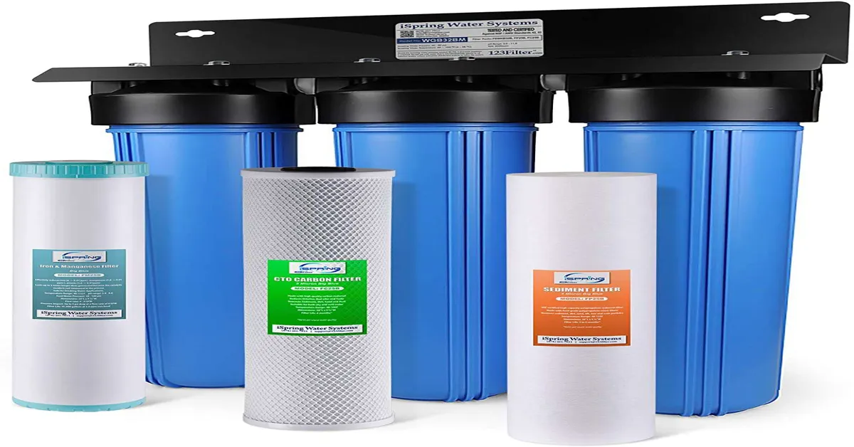 best whole house water filter for iron