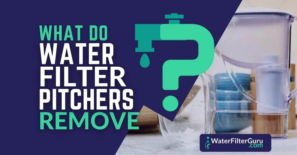 what do water filters remove uk