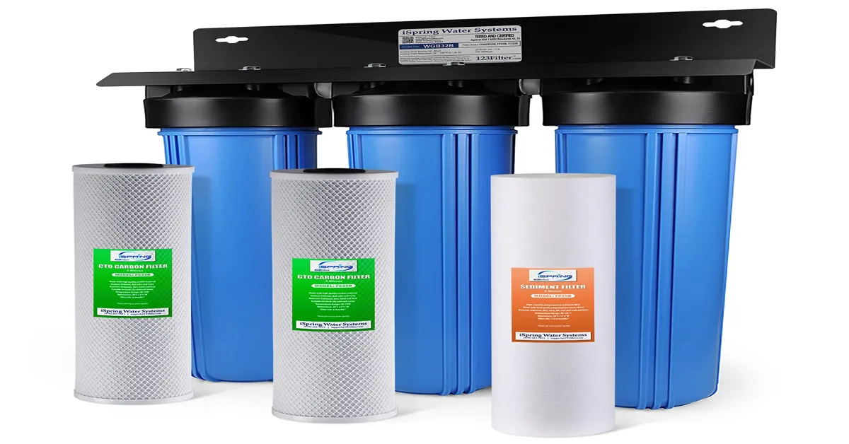whole house water filter system amazon