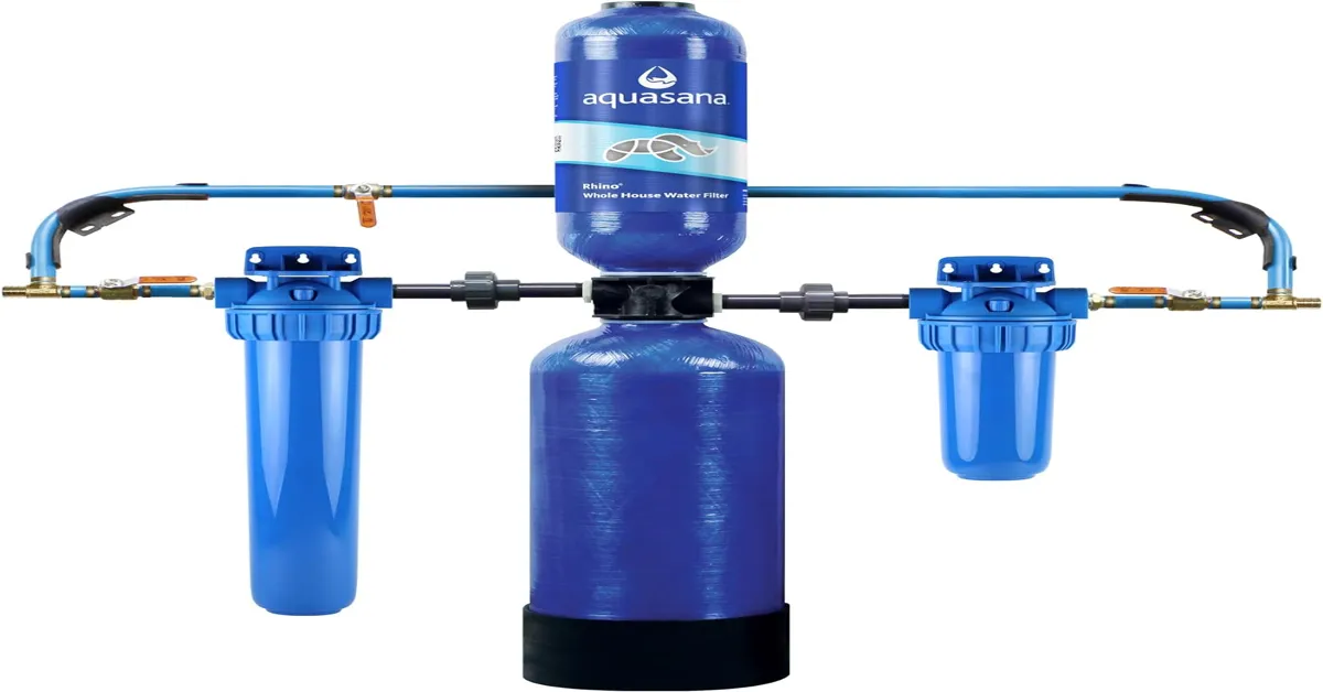 aquasana whole house water filter system water