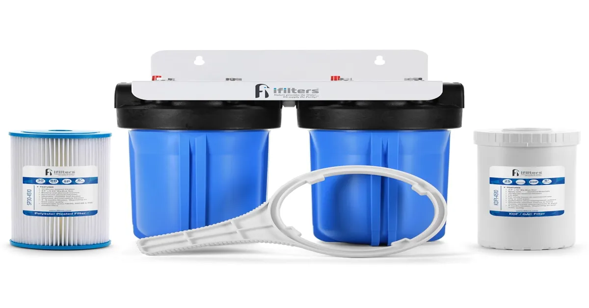 best 2 stage whole house water filter