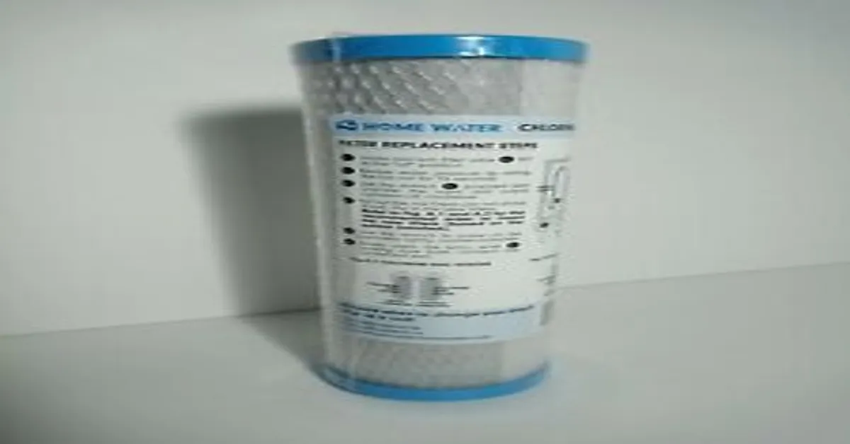 home water chlorine voc filter
