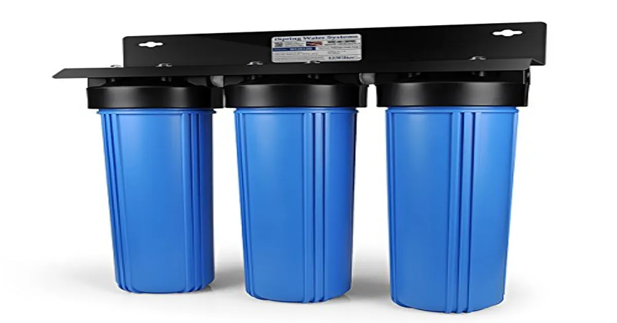 home water filtration units