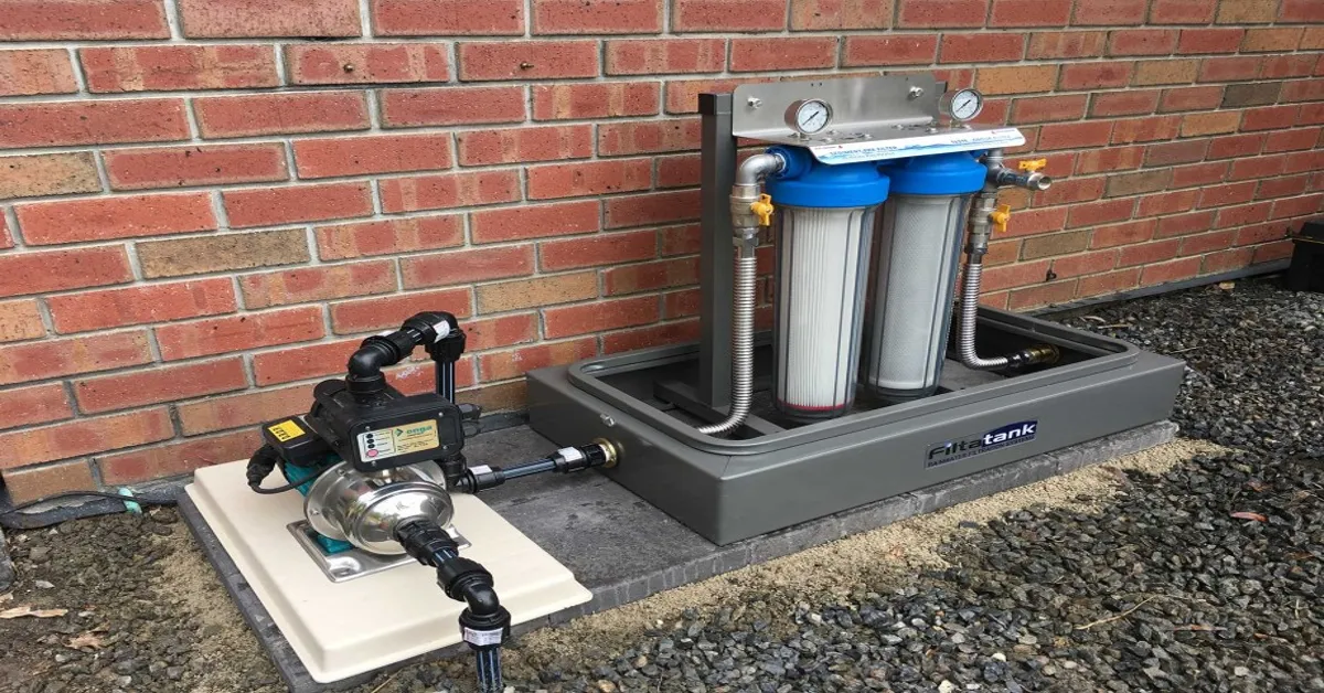 whole house rainwater filter system