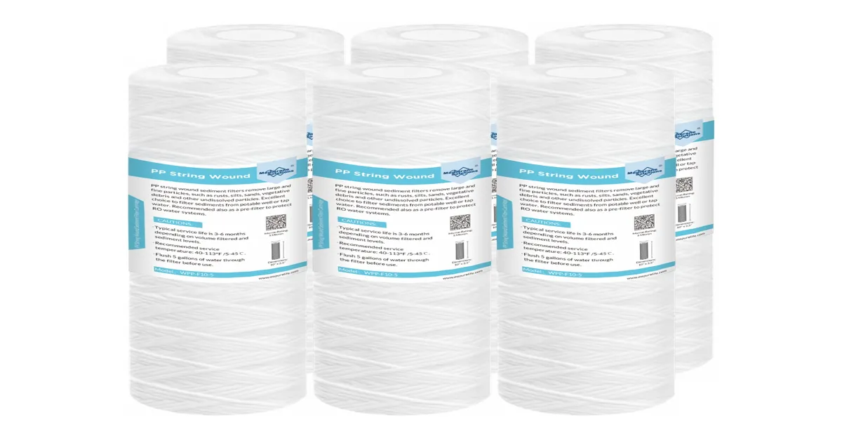 whole house string water filter