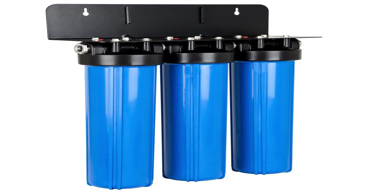 whole house tank water filter system
